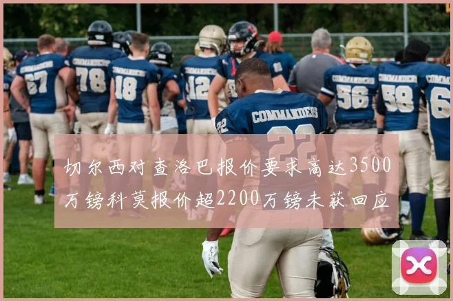 切尔西对查洛巴报价要求高达3500万镑科莫报价超2200万镑未获回应
